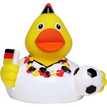 Ente Fußballfan