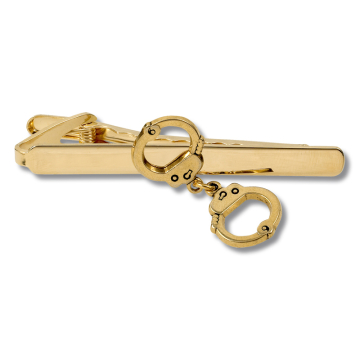 Herren-Krawattenhalter „Handschelle“