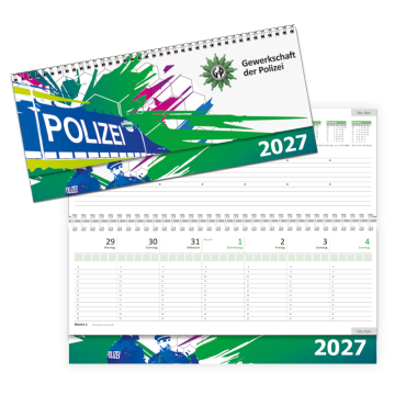 Schreibtischquerkalender 2027