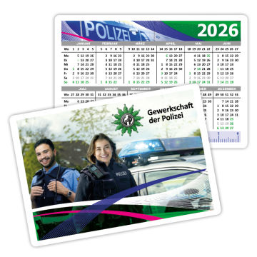 Kartenkalender 2026