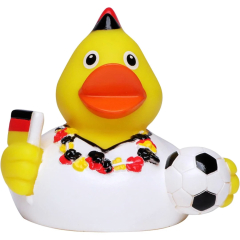 Ente Fußballfan