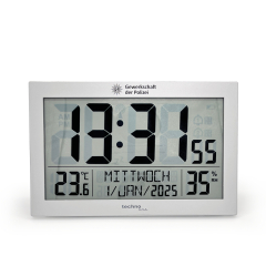 Funkwanduhr "Techno"