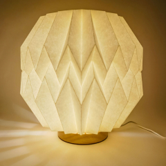 Coollux Luna faltbare, von Origami inspirierte Papier-LED-Lampe