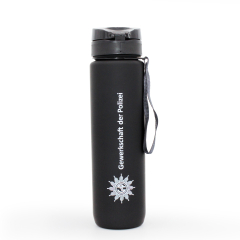 Trinkflasche "Tritan" schwarz